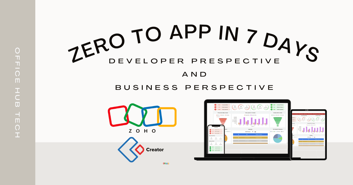 Project Management with Zoho Creator